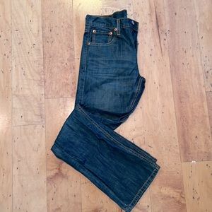 Levi 527 slim bootcut jeans